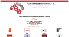 Desktop Screenshot of clarsan.com